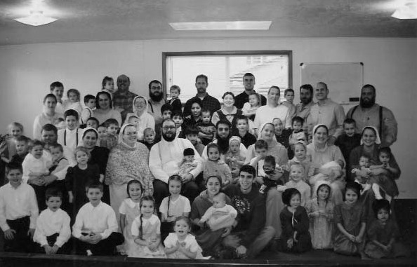 Congregation gathered for a group photograph