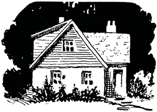 Illustration of a cottage