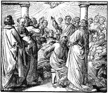 A group of men gathered in a room