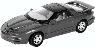 A black sports car