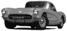 A classic sports car.