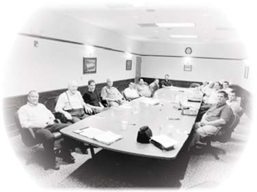 People meeting around a conference table