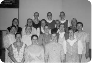 Women gathered for a group photograph.