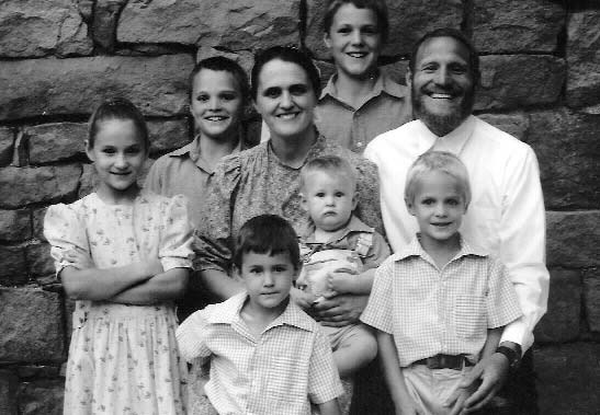Dean Stump and his family