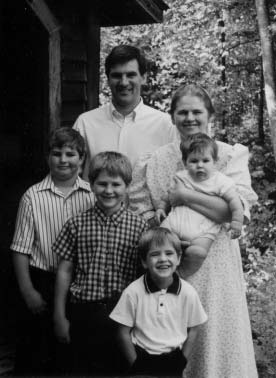 Warren and Doris Nolt with their children.