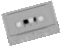 An audio cassette.