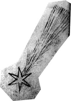 A comet drawn in the Hutterian Chronicles