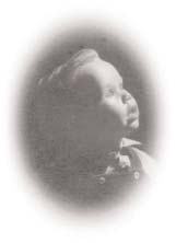A child looking upward.