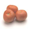 Three red-orange round fruits.