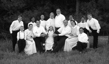 Rick and Helen Leibee with their family outdoors